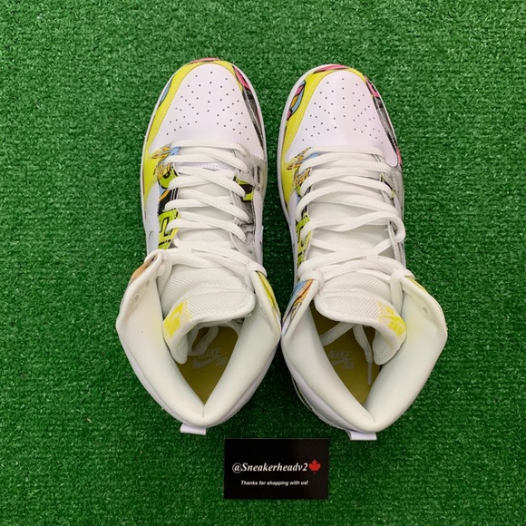 🎨 *NEW* 2015 Dunk High De La Soul (Sz 10) - Picture 6 of 10